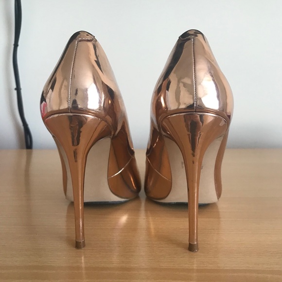 Steve madden 5,5 rose gold daisie pointy pumps - Picture 4 of 5